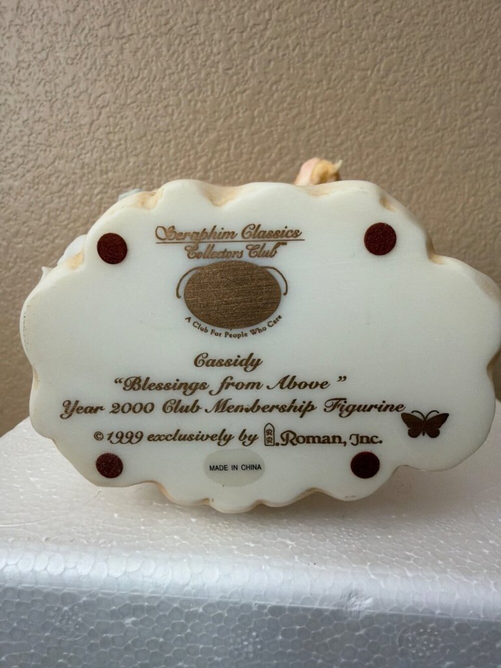Seraphim Classics Cassidy Blessings from Above Figurine + Ornament Club Exclusiv - Picture 7 of 16